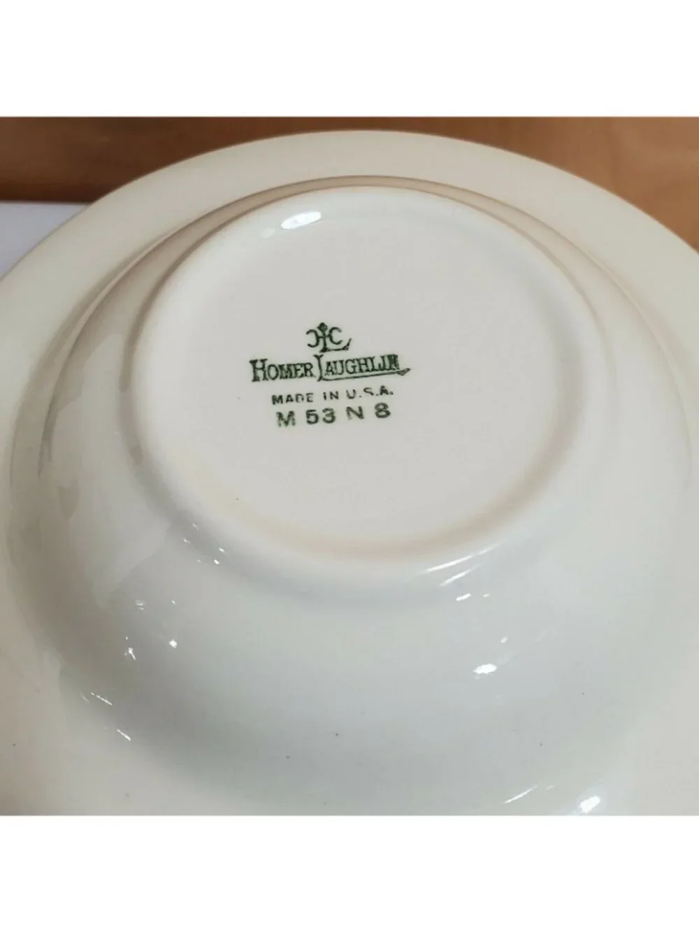 Homer Laughlin Cavalier 4 Dessert Bowls & 5 Saucers 6